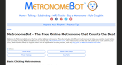 Desktop Screenshot of metronomebot.com