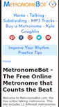 Mobile Screenshot of metronomebot.com